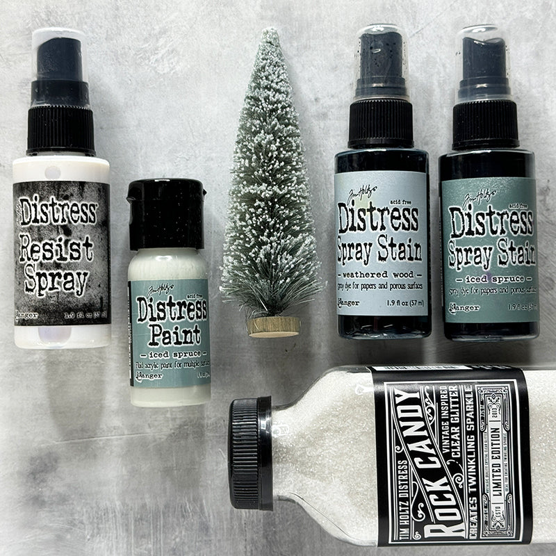 Tim Holtz Distress Spray Stain Weathered Wood Ranger TSS42617 Christmas Trees | color-code:ALT01