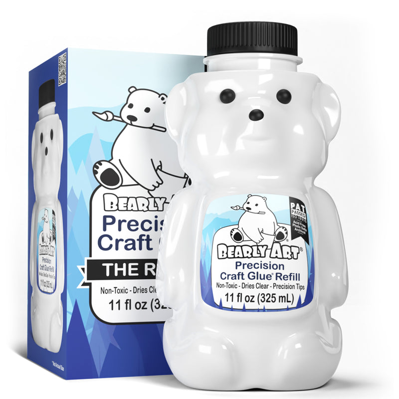 Bearly Art Precision Craft Glue - The Original With Special