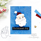 Simon Says Stamp! Simon Says Stamp Embossing Folder SWIRLING SNOWFLAKES sf242 Christmas Card | color-code:ALT01