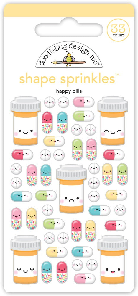 Doodlebug Happy Pills Sprinkles Assortment 8007