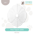 Simon Says Stamp Petal Tipped Labels Wafer Dies 8013sd You Are My Favorite