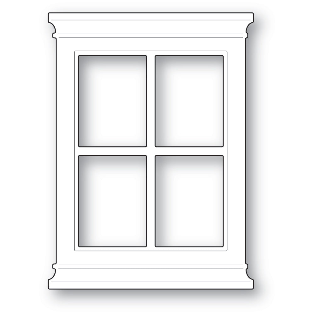 Poppy Stamps SMALL MADISON WINDOW Craft Die 816