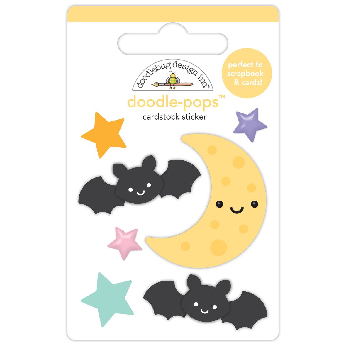 Doodlebug October Sky Doodle-Pops 3D Stickers 8239