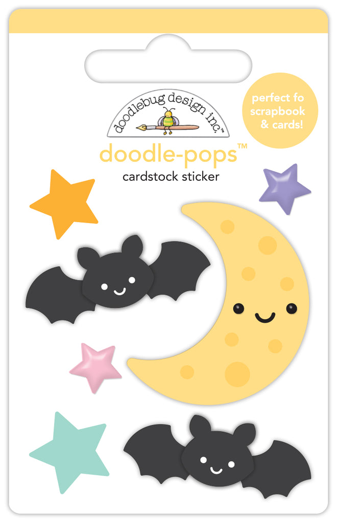 Doodlebug October Sky Doodle-Pops 3D Stickers 8239