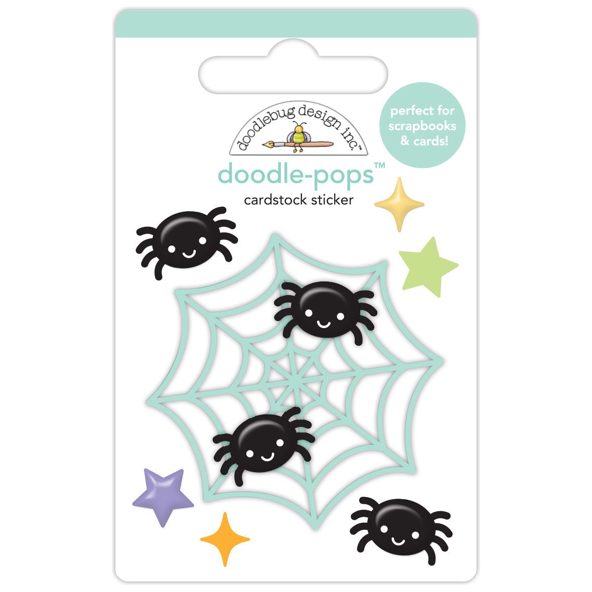 Doodlebug Spiderlings Doodle-Pops 3D Stickers 8241* – Simon Says Stamp