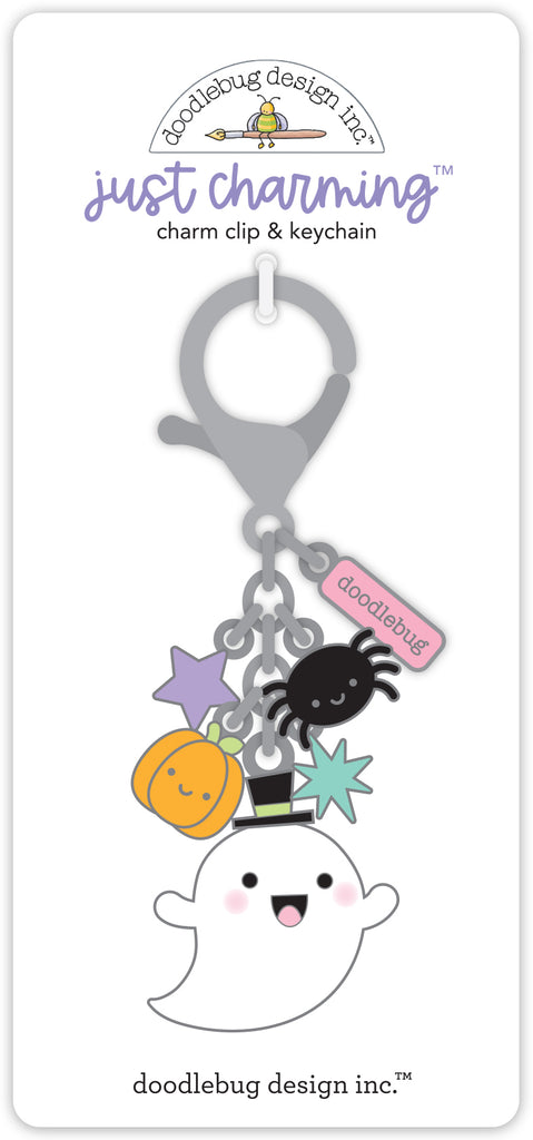 Doodlebug Boo-tique Just Charming Clip and Keychain 8249