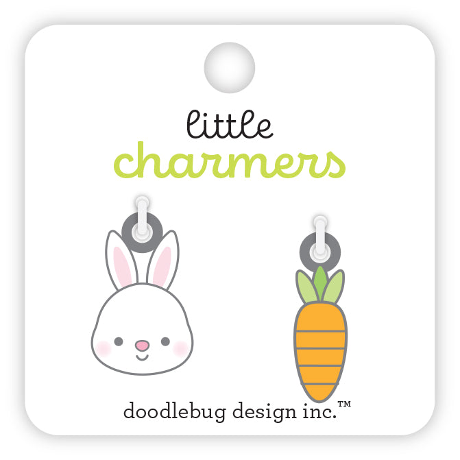 Doodlebug Bunny Hop Little Charmers Charms 8440