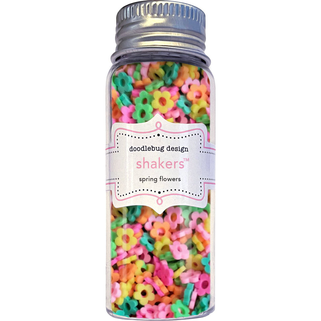 Doodlebug Spring Flowers Shakers 8446
