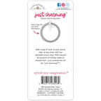 Doodlebug Land That I Love Just Charming Clip and Keychain 8516 Back
