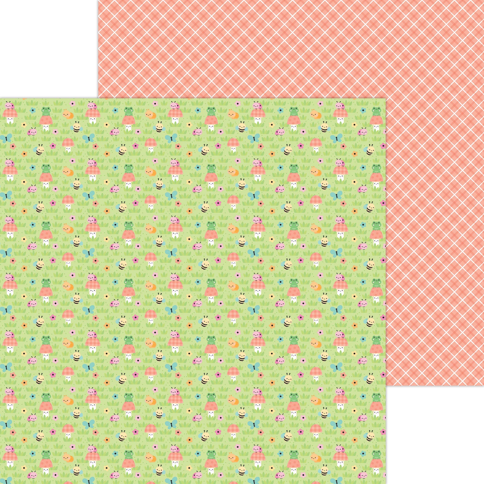 Doodlebug Butterfly Kisses 12x12 Inch Paper Pack 8821