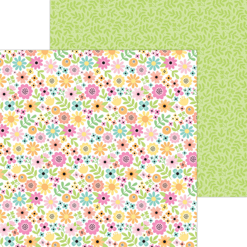 Doodlebug Butterfly Kisses 12x12 Inch Paper Pack 8821