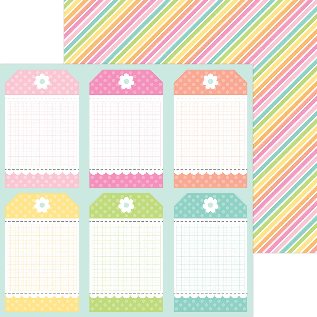 Doodlebug Butterfly Kisses 12x12 Inch Paper Pack 8821
