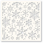 Memory Box Falling Snowflakes Stencil 88627