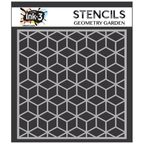 Inkon3 Geometry Garden 6x6 Stencil 89943