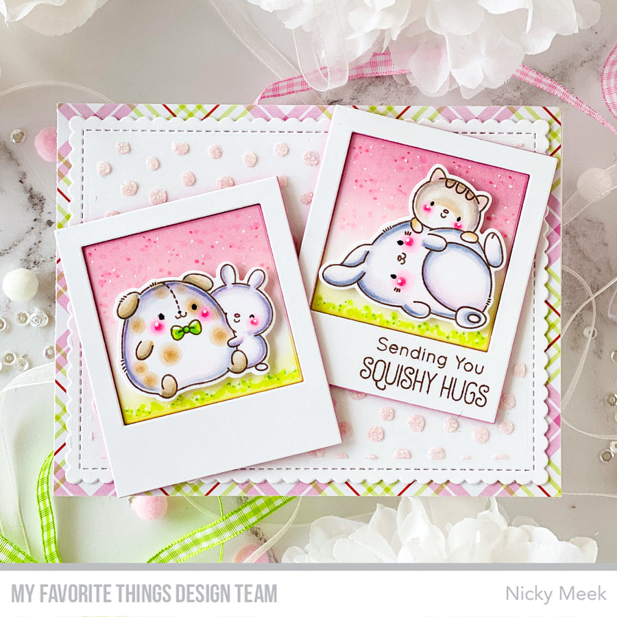 My Favorite Things Squish Friends Clear Stamps jb023 Sending You Squishy Hugs | color-code:alt1