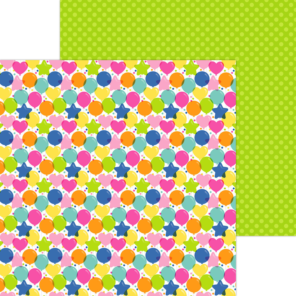 12x12 inch double sided sheet included in 12 inch paper pack