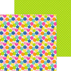 12x12 inch double sided sheet included in 12 inch paper pack