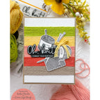 Ranger Embossing Powder SUPER FINE WHITE EPJ36678 Yarn Love Card | color-code:ALT95