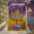 *Tim Holtz Flip Top Distress Paint SHADED LILAC Ranger TDF53262 Autumn Vibes Card | color-code:ALT02