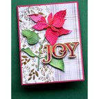 Memory Box Glorious Poinsettia Dies 94734 joy