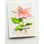 Memory Box Glorious Poinsettia Dies 94734 merry christmas