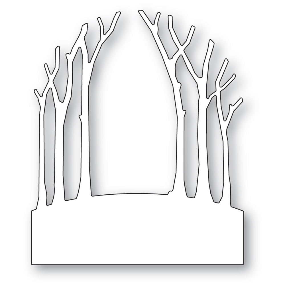 Memory Box Winter Tree Arch Die 94735