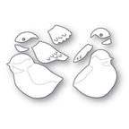 Memory Box Nestled Chickadee Duo Dies 94741 pieces