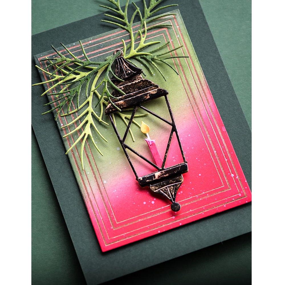 Memory Box Vintage Lantern Dies 94743 gradient
