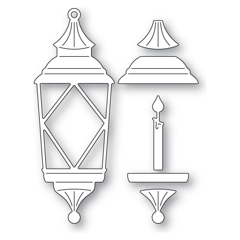 Memory Box Vintage Lantern Dies 94743 pieces