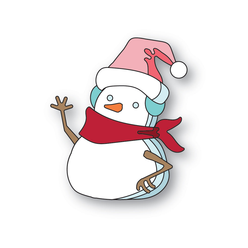 Memory Box Layered Friendly Snowman Dies 94746