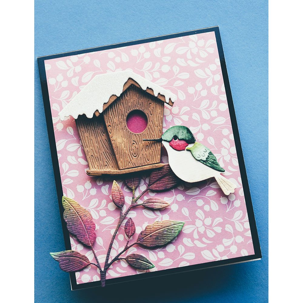 Memory Box Layered Hummingbird Dies 94755 birdhouse