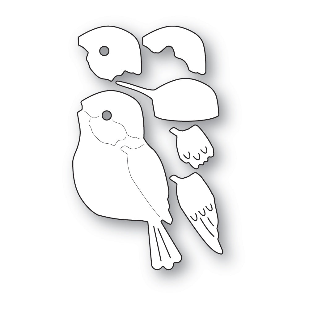 Memory Box Layered Hummingbird Dies 94755 pieces