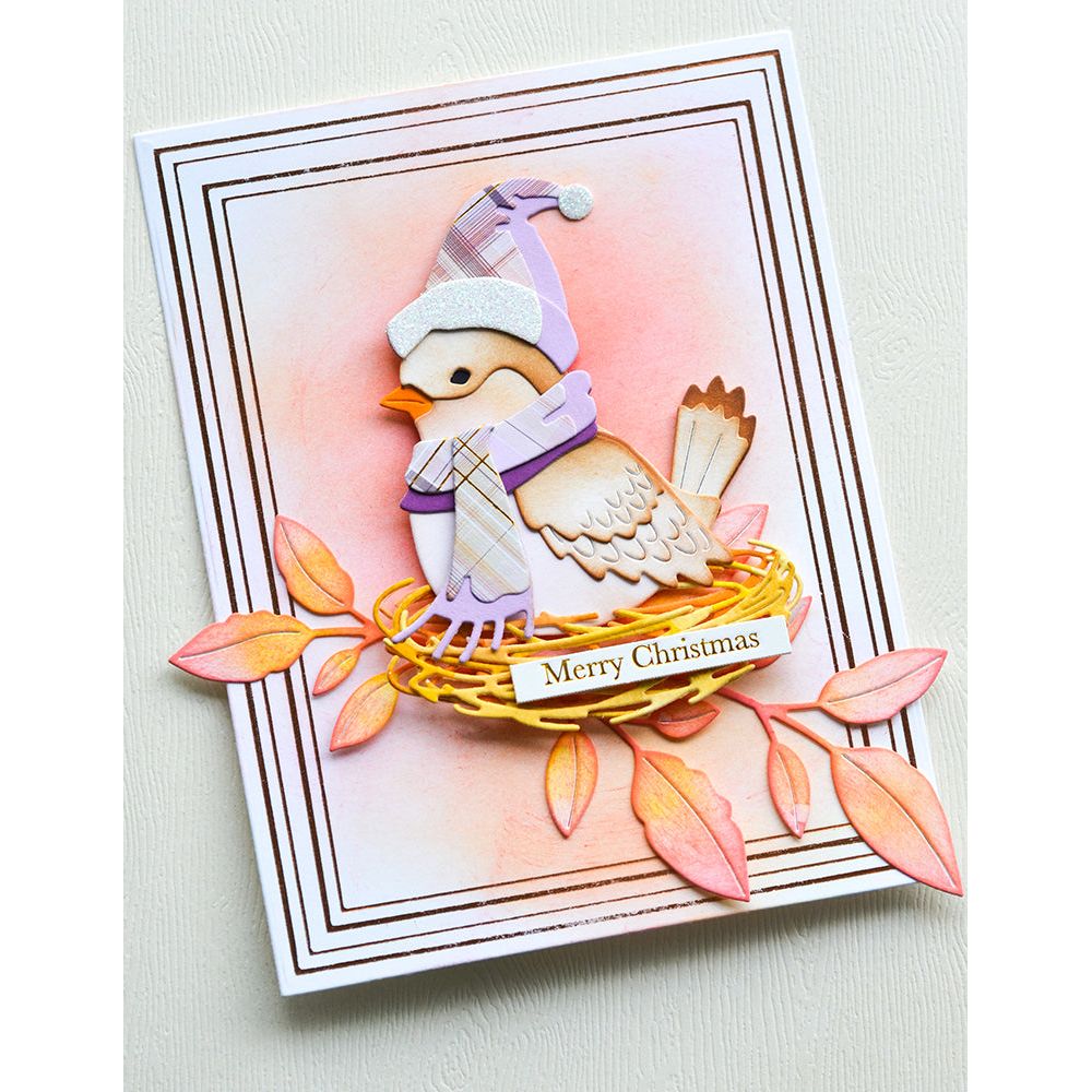 Memory Box Bundled Bird Dies 94760 nest