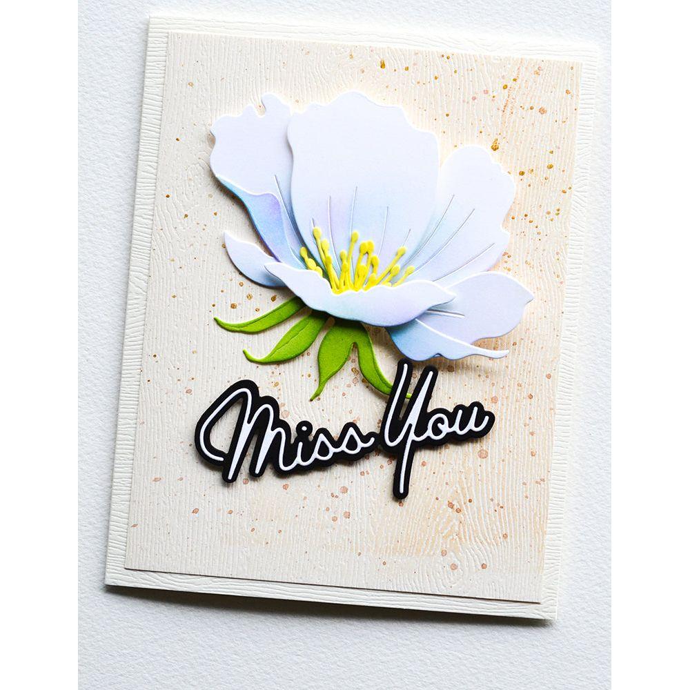 Memory Bloom Memory Box Anemone Bloom Dies 94766 – Simon Says Stamp