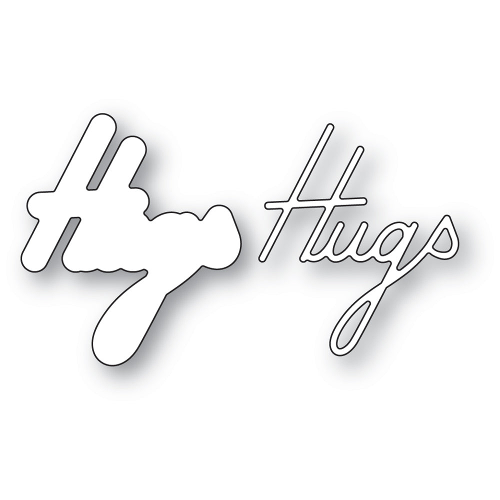 Memory Box Hugs Debut Script Dies 94776 line art