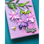 Memory Box Lavish Fuchsia Stem Dies 94785 hugs