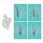 Memory Box Fanciful Gladiola Stem Dies 94791 pieces
