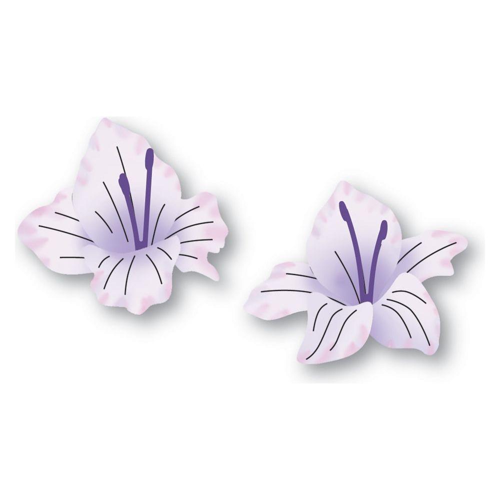 Memory Box Gladiola Floral Duo Memory Box Gladiola Floral Duo