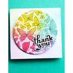 Memory Box Cheery Thank You Dies 94886