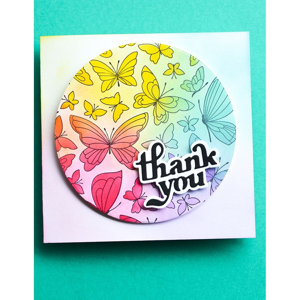 Memory Box Cheery Thank You Dies 94886
