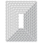 Memory Box Fan Stitch Scalloped Frames Dies 94907