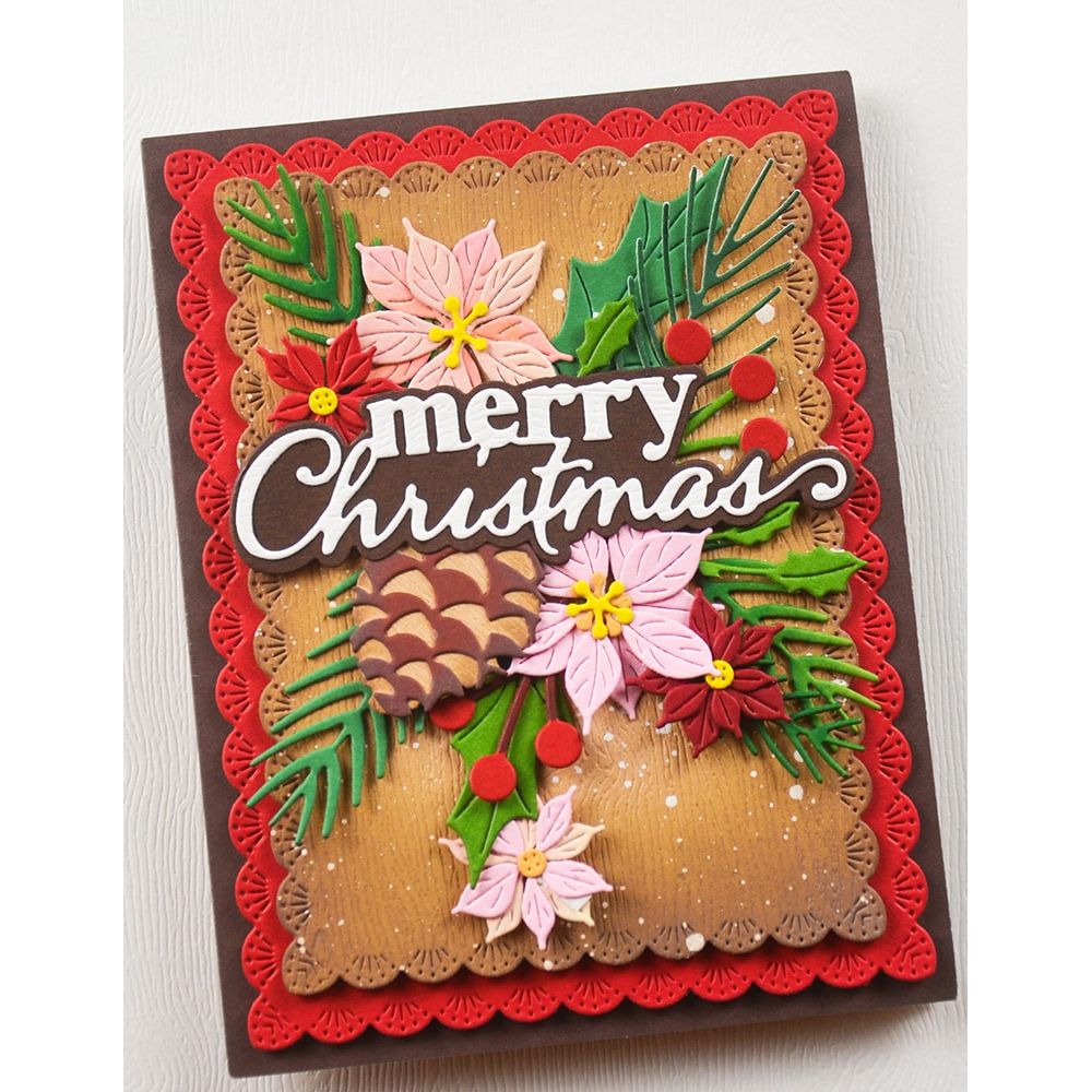 Memory Box Forest Holly Sprig Dies 94912