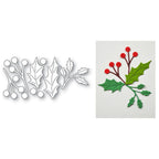 Memory Box Forest Holly Sprig Dies 94912