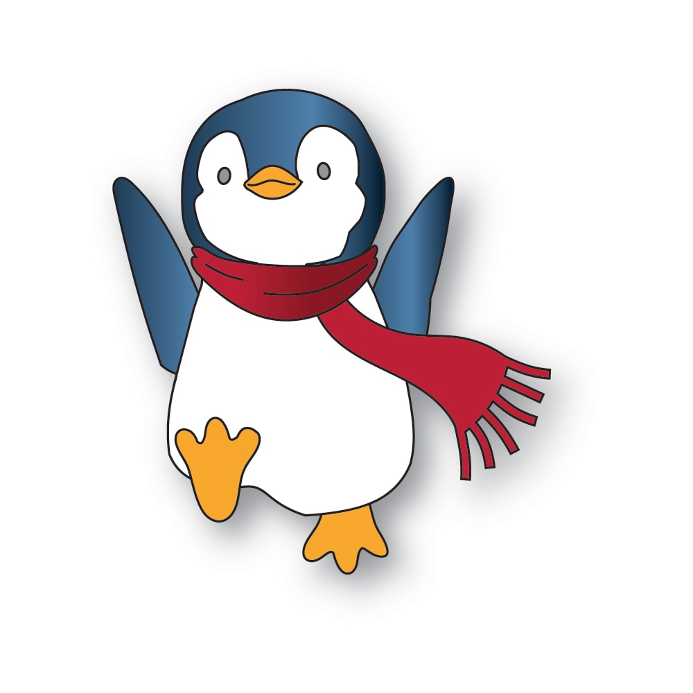 Memory Box Marching Penguin Die Set