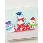 Memory Box Stylish Snowmen Trio Dies 94918