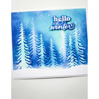 Memory Box Hello Winter Stylish Script Dies 94929
