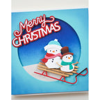 Memory Box Cute Bundled Snowman Dies 94934