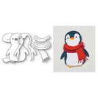 Memory Box Cheerful Penguin Dies 94935
