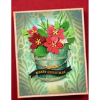 Memory Box Blooming Poinsettias Dies 94937