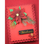 Memory Box Blooming Poinsettias Dies 94937